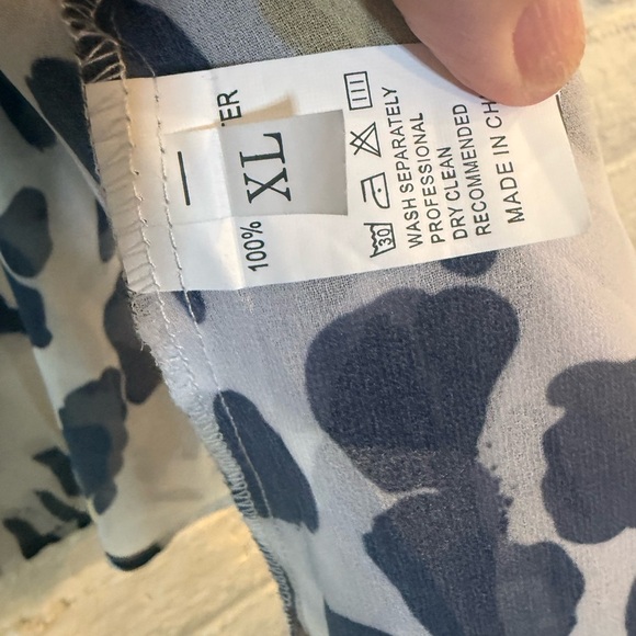 Sheer Leopard Print Kimono Cardigan-XL - Picture 4 of 4